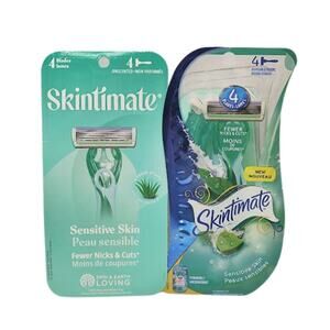 Schick Skintimate Sensitive Skin Disposable Razors - 2 Packs